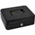 ITALPLAST DELUXE METAL CASH BOX 200 X 250 X 85MM BLACK