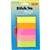 STICKON FLAGS 50 SHEETS 25 X 76MM NEON ASSORTED PACK 5