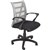 RAPIDLINE VIENNA MESH CHAIR MEDIUM BACK SILVER