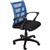 RAPIDLINE VIENNA MESH CHAIR MEDIUM BACK BLUE