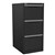 STEELCO FILING CABINET 3 DRAWER 470 X 620 X 1015MM GRAPHITE RIPPLE
