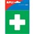 APLI FIRST AID SELF ADHESIVE SIGN 114 X 114MM