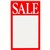 QUIKSTIK DISPLAY TICKETS SALE PORTRAIT PACK 10
