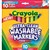 CRAYOLA ULTRACLEAN WASHABLE MARKERS BROAD BRIGHT COLORS PACK 10