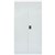 FURNX STATIONERY CUPBOARD 4 SHELVES 2000 X 910 X 450MM SILVER GREY