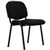 APOLLO VISITOR CHAIR MEDIUM BACK BLACK