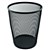 ESSELTE METAL MESH WASTE BIN 19 LITRE BLACK
