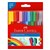 FABERCASTELL CONNECTOR PENS ASSORTED PACK 12