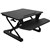 RAPID RISER MEDIUM DESK BASED ADJUSTABLE WORKSTATION 890 X 590MM BLACK
