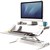 FELLOWES LOTUS SIT STAND WORKSTATION 832 X 616MM WHITE