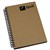 QUILL SPIRAL BOUND HARDCOVER NOTEBOOK A5 160 PAGE NATURAL