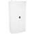 RAPIDLINE GO SWING DOOR CUPBOARD 3 SHELVES 910 X 450 X 1830MM SILVER GREY