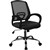 SYLEX TRICE TASK CHAIR MEDIUM BACK 1LEVER ARMS MESH BLACK BLACK SEAT