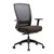 BURO MENTOR HIGH BACK SYNCHRO CHAIR ADJUSTABLE ARMS NYLON BASE BLACK 140KG 10 YEAR WARRANTY