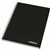 INITIATIVE TWINWIRE NOTEBOOK HARD COVER 160 PAGE A4 BLACK