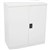 RAPIDLINE GO SWING DOOR CUPBOARD 2 SHELVES 1015 X 910 X 450MM WHITE SATIN