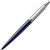 PARKER JOTTER BALLPOINT PEN MEDIUM BLUE INK ROYAL BLUE CHROME TRIM