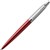 PARKER JOTTER BALLPOINT PEN MEDIUM BLUE INK KENSINGTON RED CHROME TRIM