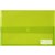 MARBIG POLYPICK DOCUMENT WALLET FOOLSCAP TRANSLUCENT LIME