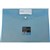 PROTEXT DOCUMENT WALLET WITH BUTTON CLOSURE A4 PP BLUE