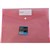 PROTEXT DOCUMENT WALLET WITH BUTTON CLOSURE A4 PP RED