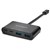 KENSINGTON CH1000 4PORT HUB USBC 31 BLACK