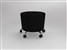 COOKIE STOOL POLISHED ALLOY BASE BREATHE FABRIC