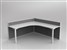 STUDIO 50 CORNER DESK 2 STAFF 90 DEGREE LAYOUT
