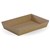 BIOPAK BIOBOARD TRAY SIZE 4 BROWN PACK 125