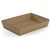 BIOPAK BIOBOARD TRAY SIZE 5 BROWN SLEEVE 50
