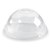 BIOPAK BIOCUP PLA DOME XSLOT CUP LID FITS 300700ML CLEAR PACK 100