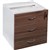 OM PREMIER FIXED DESK PEDESTAL 3DRAWER LOCKABLE 464 X 400 X 450MM CASNANWHITE