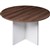 OM PREMIER ROUND MEETING TABLE 900 X 720MM CASNANWHITE