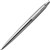 PARKER JOTTER BALLPOINT PEN MEDIUM BLUE INK STAINLESS STEEL CHROME TRIM GIFT BOX