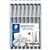 STAEDTLER 308 PIGMENT LINER ASSORTED NIBS BLACK PACK 8