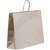 HUHTAMAKI FUTURE FRIENDLY PAPER BAG TWISTED HANDLE 400L X 450W X 160G BOUTIQUE BROWN PACK 50