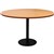 RAPIDLINE ROUND TABLE DISC BASE 1200MM BEECHBLACK