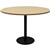 RAPIDLINE ROUND TABLE DISC BASE 1200MM NATURAL OAKBLACK