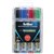 ARTLINE 577 WHITEBOARD MARKER BULLET 3MM ASSORTED HARD CASE PACK 4