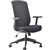BURO MONDO GENE TASK CHAIR FABRIC HIGH BACK ARMS BLACK