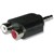 COMSOL AUDIO ADAPTER 35MM STEREO MALE TO 2 X RCA FEMALE