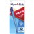 PAPERMATE INKJOY 100RT RETRACTABLE BALLPOINT PEN BLUE BOX 12