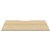 RAPIDLINE SCREEN SCALLOPED DESK TOP 1500 X 750 NATURAL OAK