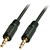 LINDY 35644 35MM STEREO AUDIO CABLE 5M BLACK