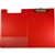 GNS CLIPFOLDER PVC A4 RED WITH POCKET