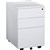 INITIATIVE MOBILE PEDESTAL 3DRAWER LOCKABLE 400 X 520 X 620MM WHITE