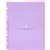 MARBIG BINDER WALLET TOP OPEN A4 PASTEL PURPLE