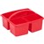 VISIONCHART EDUCATION CADDY PLASTIC SMALL RED