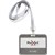 REXEL ID CARD HOLDER WITH LANYARD LANDSCAPE ALUMINIUM SILVER
