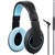 KENSINGTON HEADPHONES WITH INLINE MIC AND VOLUME CONTROL BLUE